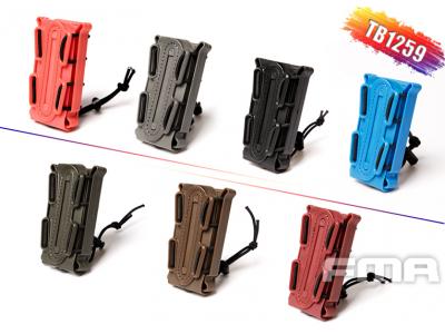 FMA SOFT SHELL SCORPION MAG CARRIER BK (for 9mm)BK/DE/FG/OD/BLUE/RED/OR TB1259 free shipping
